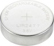 Voltcraft Oplaadbare knoopcel LIR2477 Lithium 180 mAh 3.6 V 1 stuk(s)