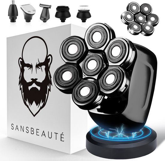 Sansbeauté® Skull Sharp PRO 6-in-1 Scheerapparaat Mannen