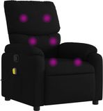 vidaXL Massagestoel met zwarte stof