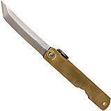 Higonokami zakmes 7,7 cm HIGO12BR, White paper steel, tanto