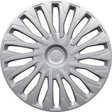 Autostyle Wieldoppen 15 inch Soho zilver