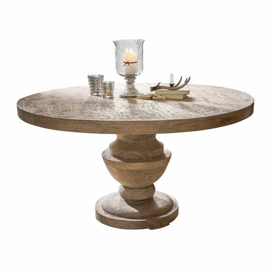 LOBERON Tafel Retonfey antiekbruin