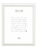 Deknudt Frames Basic, 30x40 wit met beige, hout