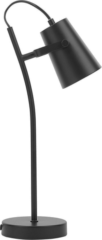 FLINT - Tafellamp - Zwart - Staal