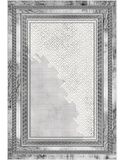 MANI TEXTILE Tapijt Najat, grijs, 300 x 400 cm