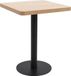 Maison Exclusive - Table de bistrot marron clair 60 x 60 cm en MDF
