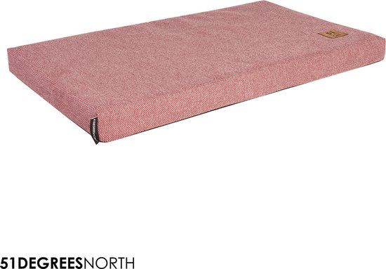 51DegreesNorth Mattress Como Rose L 88 x 55 x 5 cm - Hond