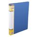 D.RECT Showmap, PP, A4, 40 hoezen, solide zichtmap, presentatiemap, aanbiedingsmappen, blauw