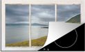 Merkloos KitchenYeah® Inductie beschermer 76x51.5 cm - Doorkijk - Landschap - Inductie kookplaat accessoire
