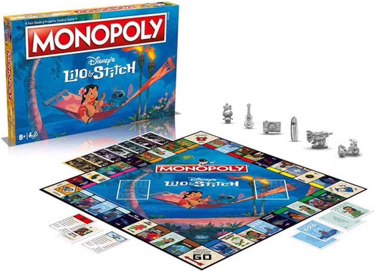 Bordspellen Monopoly Lilo and Stitch BORDSPEL ENGELSTALIG