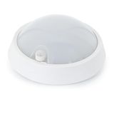 VoltShine Sferische ledlamp van 12 W, met PIR-sensor, IP64-gecertificeerd, ideaal voor buiten, met wit licht van 6000 K. Zorgt voor energie-efficiëntie en veiligheid in elke verlichte hoek.