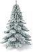 Coast Kunstkerstboom - Met Sneeuwvlokken - Groen + Wit - 180 cm