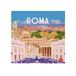 Legami Wandkalender 2027, Rome, grote wandkalender, 12 maanden en jaarplanner, in het Engels, ruimte voor notities, sterrenbeelden, internationale feestdagen, 30 x 29 cm