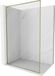 Mexen Kioto-F L Paroi de douche Walk-in avec cadre 90 x 202, transparent 8 mm, or