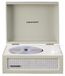 Crosley CR3517A-DU Voyager Retro Lecteur CD portable avec haut-parleurs stéréo Bluetooth et radio FM, Dune