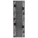 vidaXL - Lopers - Tapijt - FLORNES - Geweven - Grijs - Bladeren - 67 x 400 cm - PP