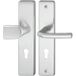 Hoppe Garniture de sécurité Hoppe DIN-NORM PZ 72 Garniture de protection Poignée/Bouton Modèle BIRMINGHAM Aluminium