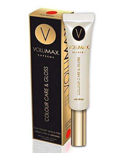 Volumax Supreme Color Care & Gloss | Color, brightness, volume and care | Voluminator lipstick with Hilurlip Space Filler | Colour . - 5 ml., Red Fatale