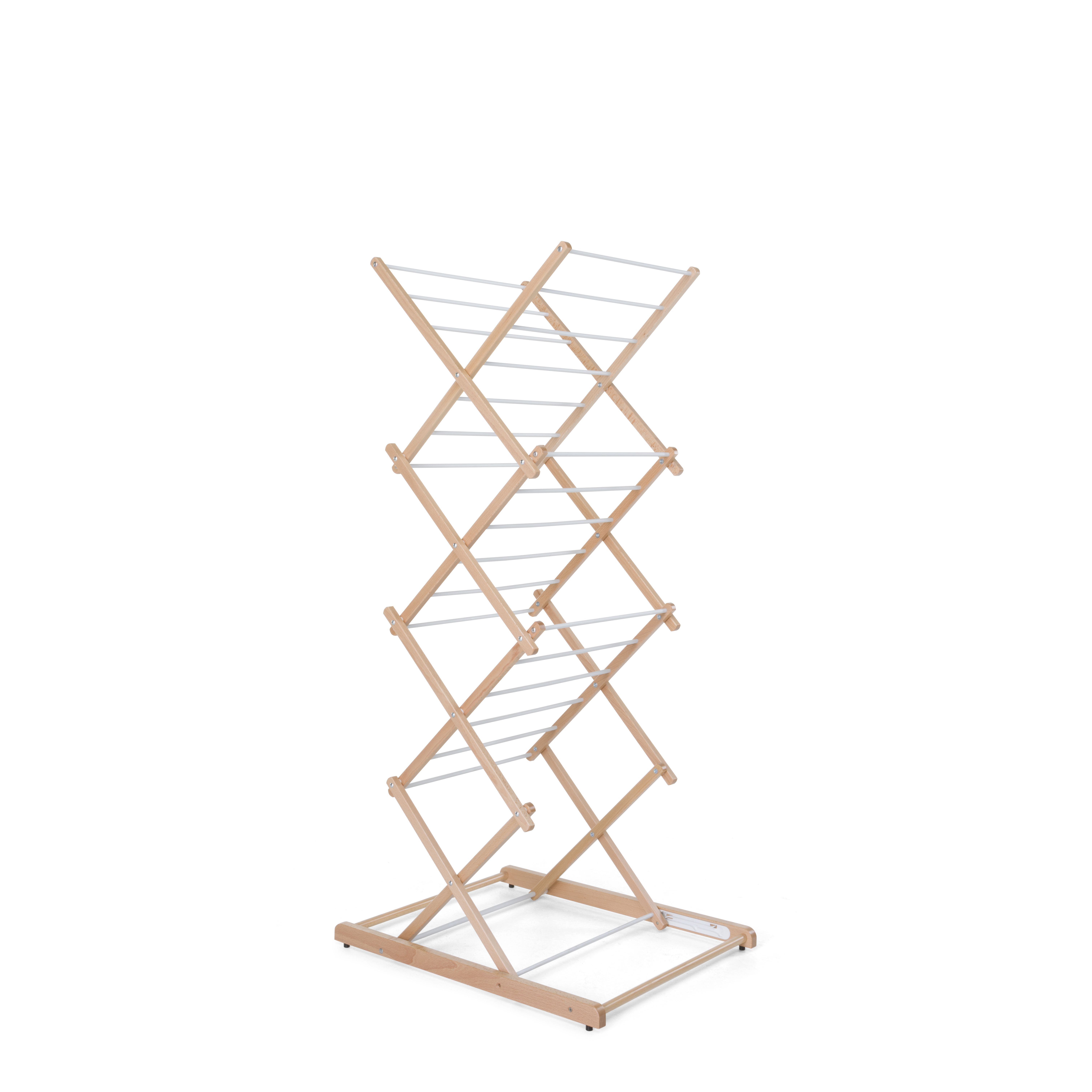 Foppapedretti Stendipiù Droogrek Hout Kunststof Beuken 131x63x51cm