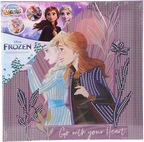 Disney Frozen Canenco Disney Princess Frozen Diamond Painting Canvas XL