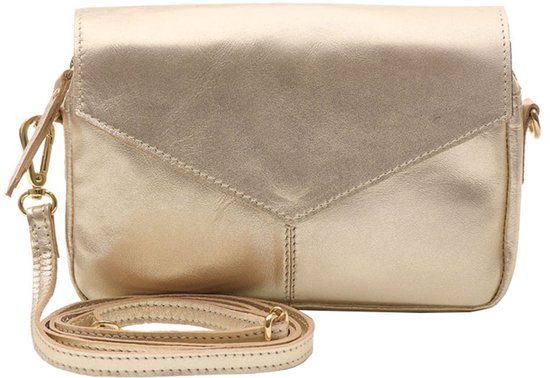 Chabo Bags Rio Romy Crossbodytas Leer Goud