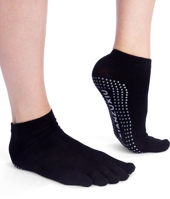 Pilateswinkel Antislip Yoga sokken Xianzuxiu - Zwart