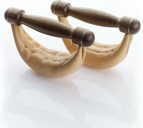 NOHrD Swing Bell Set - Walnoot - 2 x 4 kg