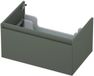 INK - Onderkast 1 Lade Greeploos Gelakt 45gr - 700x450x350 Mm - Mat Beton Groen