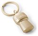 Philippi champagnefles-kurk sleutelhanger, mat goudkleurig, tasaccessoire