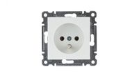 LUMINA2 Hager LUMINA2 Single stopcontact met 16A wit WL1020