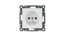 LUMINA2 Hager LUMINA2 Single stopcontact met 16A wit WL1020