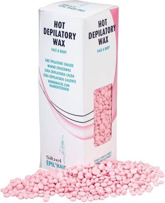 Sibel Hars korrels / parels gezicht en lichaam roze 250gr Sibel