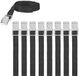 ProPlus caravan/camper fietsen spanbanden/sjorbanden/bindriemen - 8x stuks - 100 cm