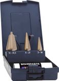 Exact 50105 Lepelboor set 3-delig 3 - 14 mm, 4 - 20 mm, 16 - 30.5 mm HSS TiN 3 vlakken schacht 1 set(s)