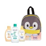 Est Nenuco Babypack pinguïn wandelrugzak met compleet assortiment, eau de cologne, zeep, shampoo, 3 x 200 ml