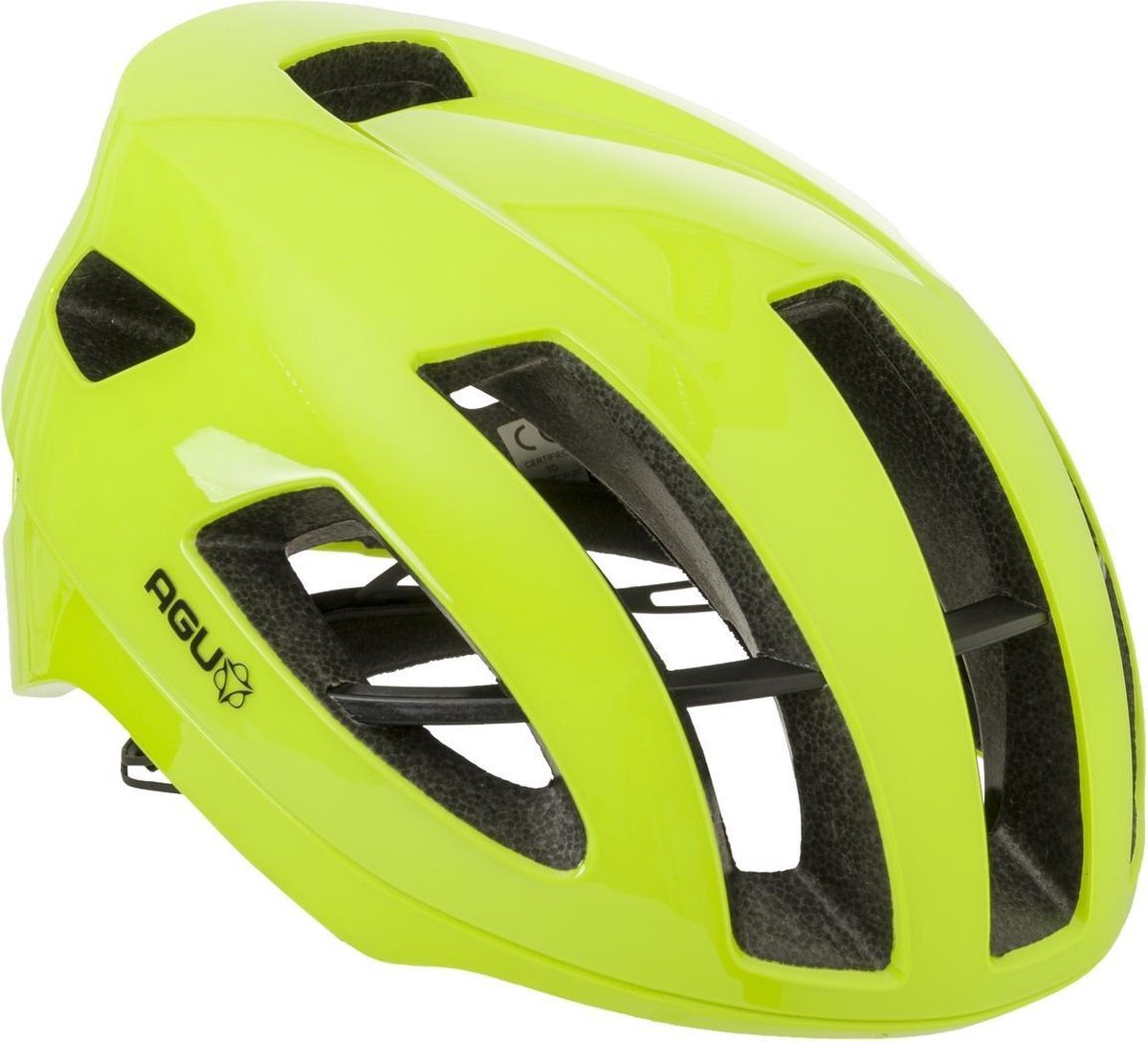 AGU Vigarous Helm Sporthelm - Maat L/XL - Fluo Yellow