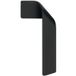 Häfele H2155 antibactérien noir mat gauche BA 16 mm poignée de meuble en métal