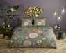 Muller Textiles Descanso Dekbedovertrek Parma 140x220 cm Groen Katoen Satijn