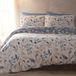 TRANKIELO® - housse de couette super kingsize 260 x 220 cm - Conception réversible - Coton durable - 2 taies d'oreiller