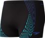 Speedo Eco Duo Logo Aquashort Heren Sportzwembroek - Zwart/Blauw - XXL