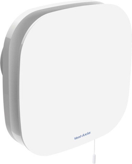 Vent-Axia Supra design 100HT badkamerventilator - 90 m3/h - Ø100mm