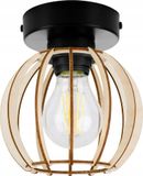 Plafonnier, Applique, Abat-jour en bois, LED