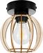 Plafonnier, Applique, Abat-jour en bois, LED