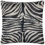 Paoletti Leopardis Zebra Geweven Outdoor Polyester Gevuld Kussen - Multicolour - 59x59cm