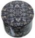 Lot de 2 boîtes de rangement en métal motif léopard 22 x 22 x 15 cm