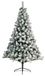 Bellatio decorations Imperial Pine kerstboom - besneeuwd - H150 cm - D97 cm - PVC - kunstboom