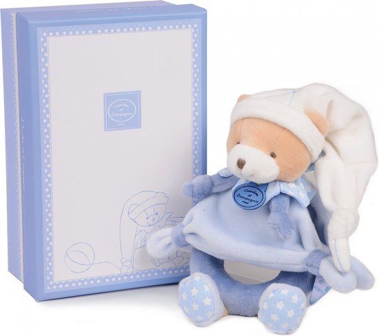 DOUDOU ET COMPAGNIE Petit Chou Rammelaar - Blauw