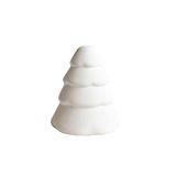 Cooee Design Kerstboom, kerstdecoratie, wit, Ø: 13 H: 15 cm