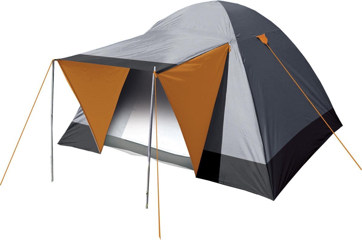 EuroTrail Trail Koepeltent 2 Persoons Charcoal - Charcoal Zwart - 2 Persoons