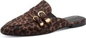 Tamaris - Dames - Muiltjes - Panterprint - Bruin - Maat 37